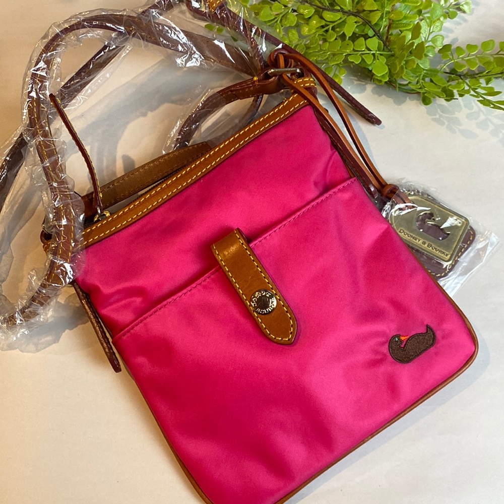 Dooney & Bourke Barbie Pink Letter Carrier Bag